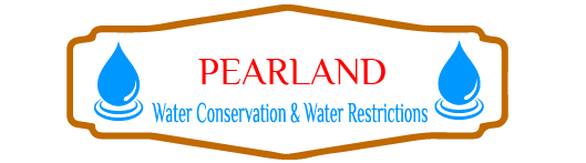Pearland Water Conservation & Water Restrictions
